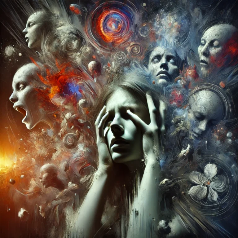 DALL·E 2025-02-18 21.22.05 - A symbolic and emotional artistic representation of the theme_ 'Painful memories suddenly resurfacing..